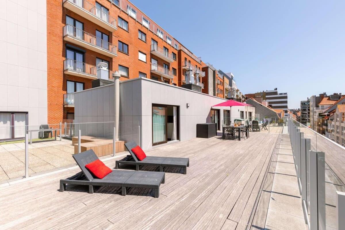 Huswell - Sunny Apartment In Knokke-Heist With Big Terrace Екстериор снимка