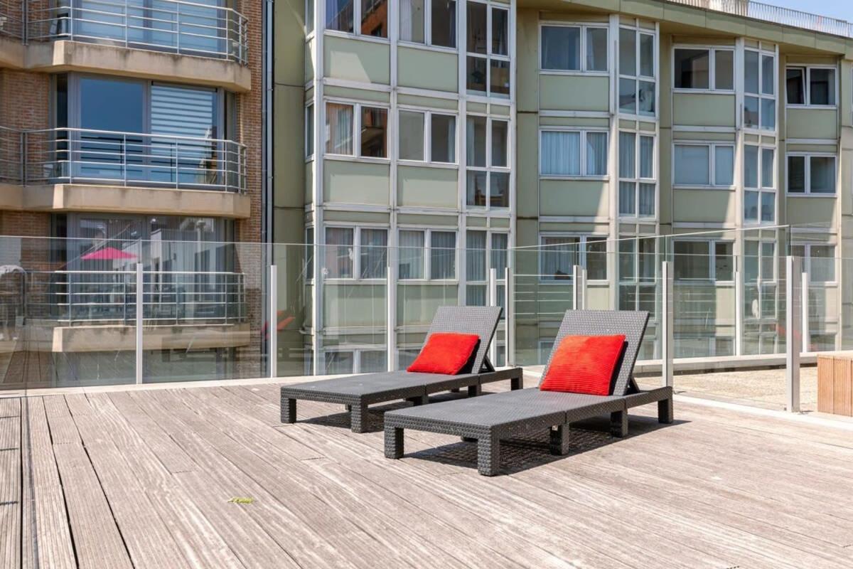 Huswell - Sunny Apartment In Knokke-Heist With Big Terrace Екстериор снимка